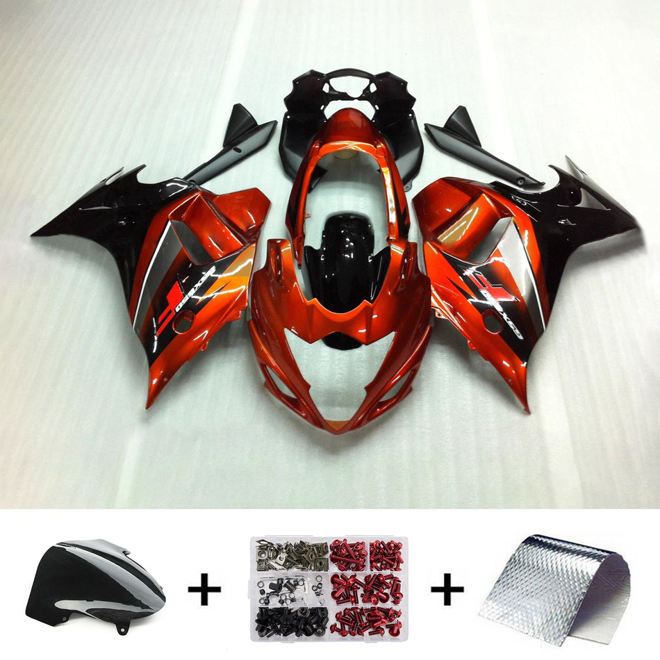 スズキ カタナ GSX650F 2008-2013 用 インジェクションフェアリングキット ボディワーク プラスチック ABS