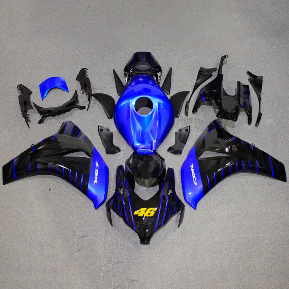 ホンダ CBR1000RR 2008-2011 用射出成形フェアリングキット ボディワーク プラスチック ABS