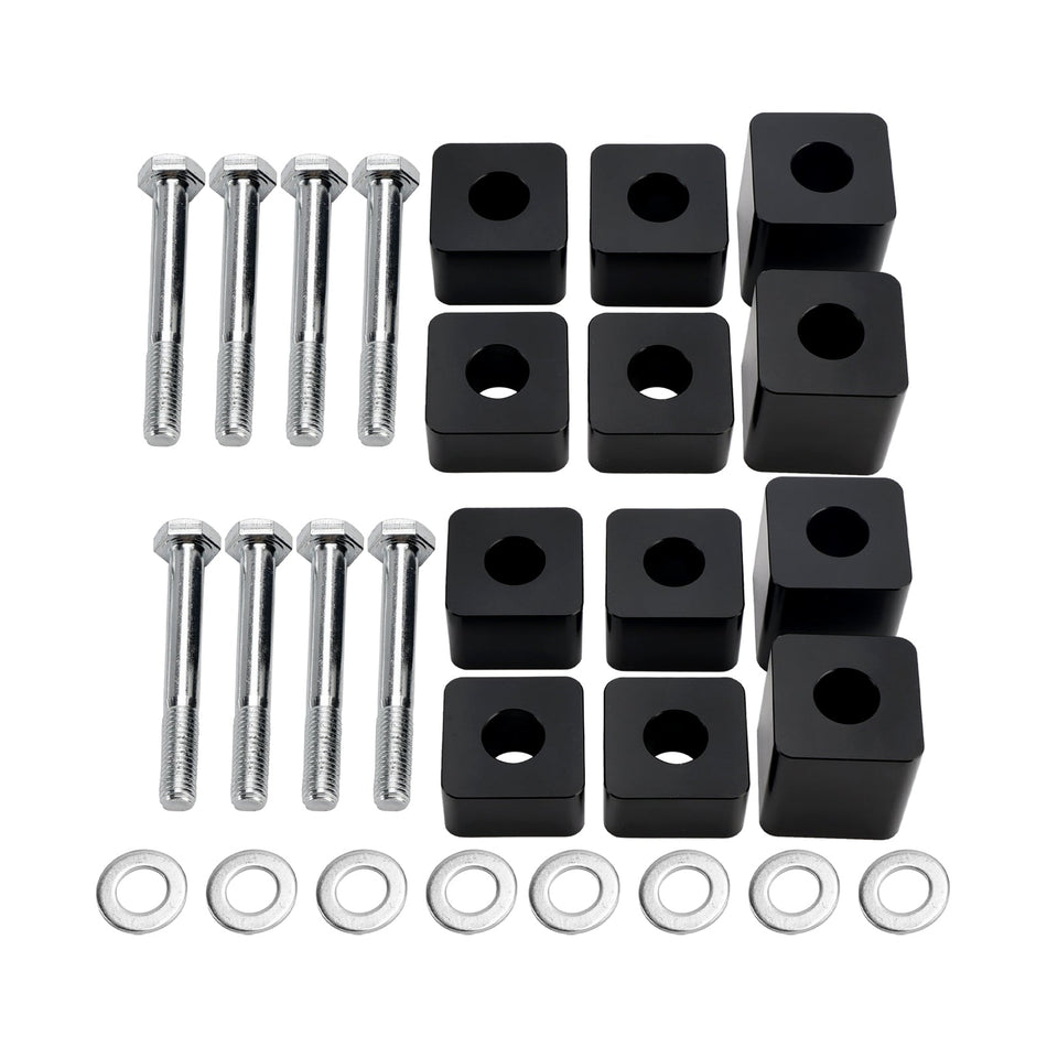 シートリフトキット 4/5インチ-2.4インチ 2個セット F150 2015+ / F250 F350 F450 スーパーデューティー 2017+