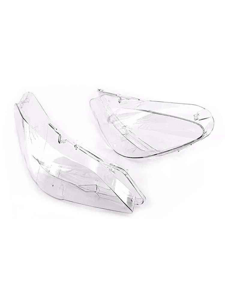 2010-2013 BMW 5 F10 F11 F18 2PCS フロントヘッドライトレンズカバー ランプシェード L&amp;R 63117271912 63117271911