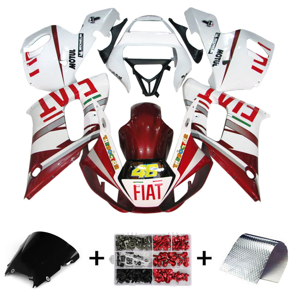 1998-2002 ヤマハ YZF 600 R6 フェアリングキット ボディワーク プラスチック ABS