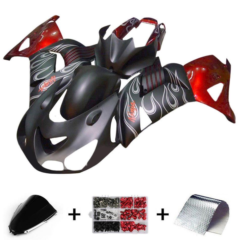 2006-2011 カワサキ ZX14R ZZR1400 インジェクションフェアリングキット ボディワーク
