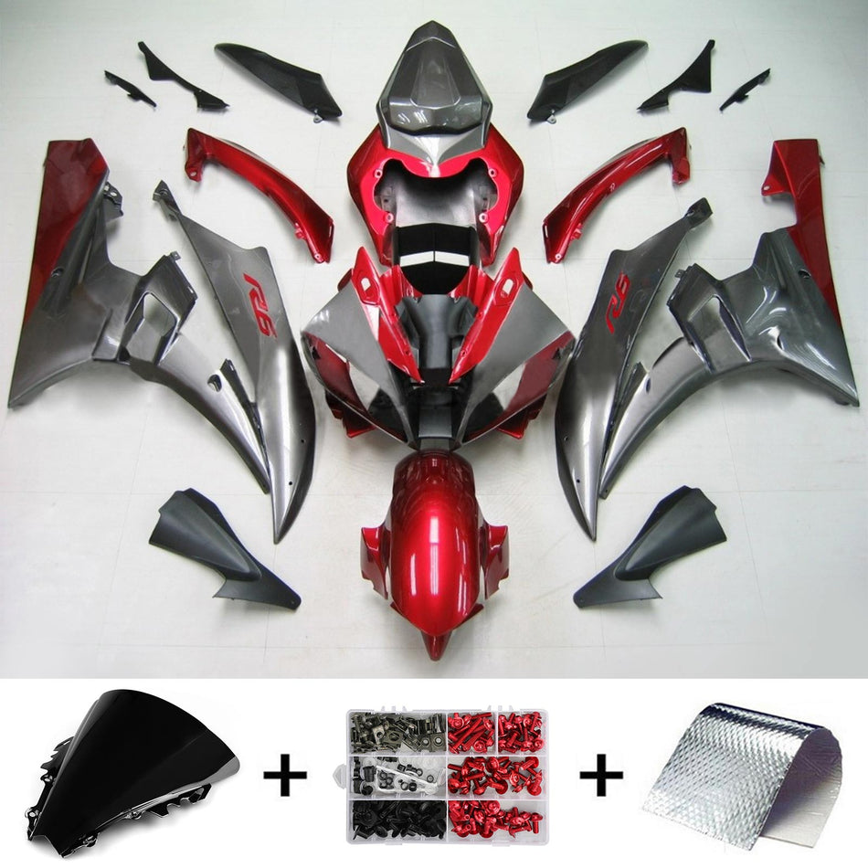 2006-2007 ヤマハ YZF 600 R6 フェアリングキット ジェネリック