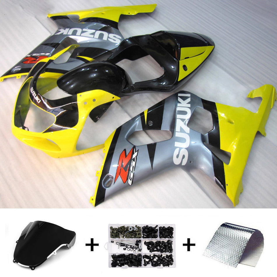 スズキ GSXR600 2001-2003 GSXR750 2000-2003 K1 用インジェクションフェアリングキット ボディワーク