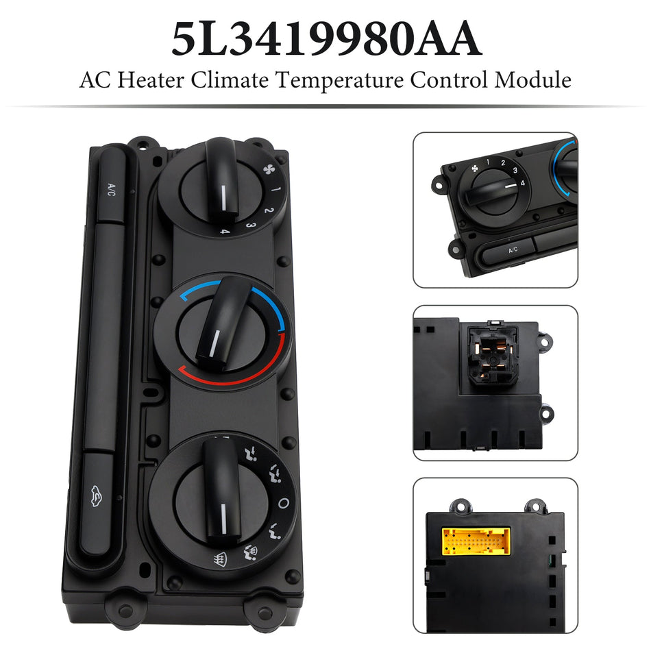 2004-2008 フォード F-150 ACヒーター クライメート温度制御モジュール 5L3419980AA