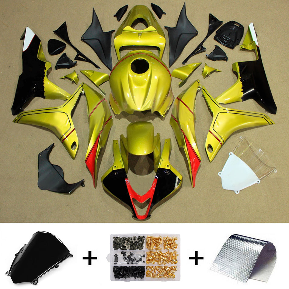 ホンダ CBR600RR 2007-2008 F5 用 ABS樹脂製インジェクションフェアリングキット