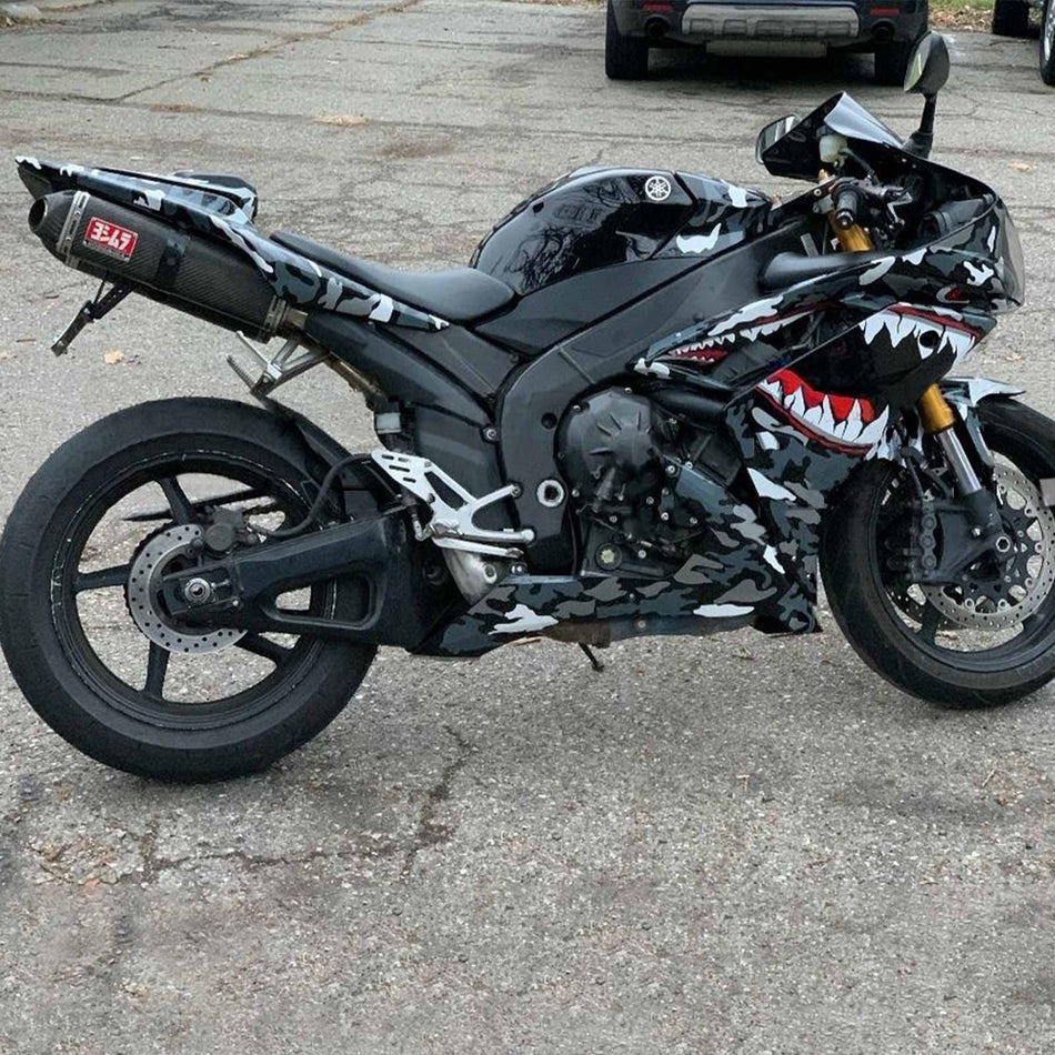 2007-2008 ヤマハ YZF 1000 R1 インジェクションフェアリングキット ボディワーク プラスチック ABS #121