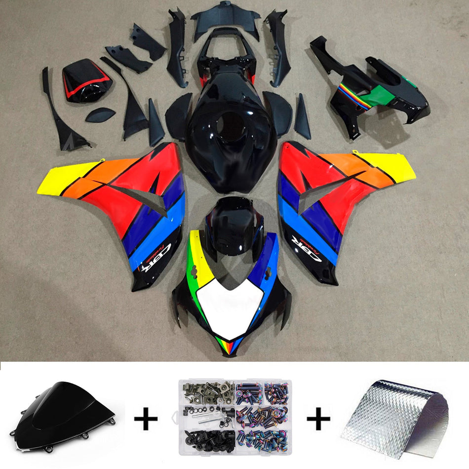 ホンダ CBR1000RR 2008-2011 用射出成形フェアリングキット ボディワーク プラスチック ABS