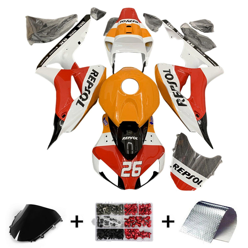 2006-2007 ホンダ CBR1000RR フェアリングキット ボディワーク プラスチック ABS