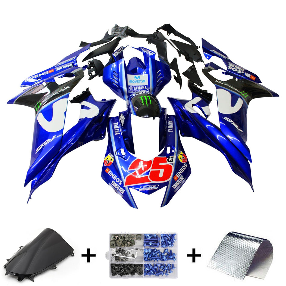 2017-2022 ヤマハ YZF-R6 フェアリングキット ボディワーク プラスチック ABS