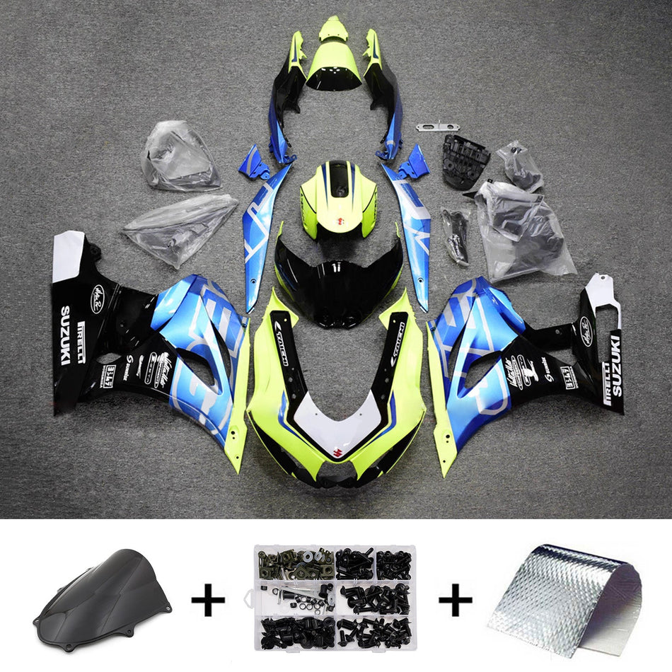スズキ GSXR1000 2017-2025 K17用 インジェクションフェアリングキット ボディワーク プラスチック ABS