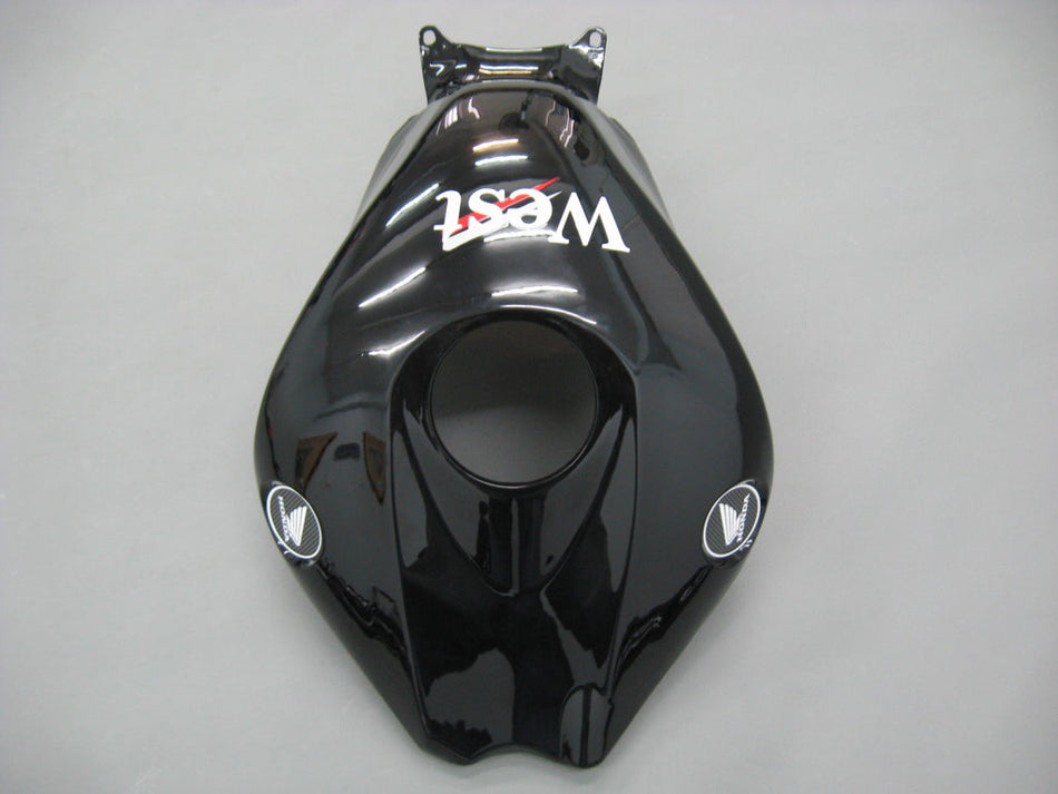 2008-2011 ホンダ CBR 1000 RR ブラック ウェスト レーシング フェアリング ジェネリック