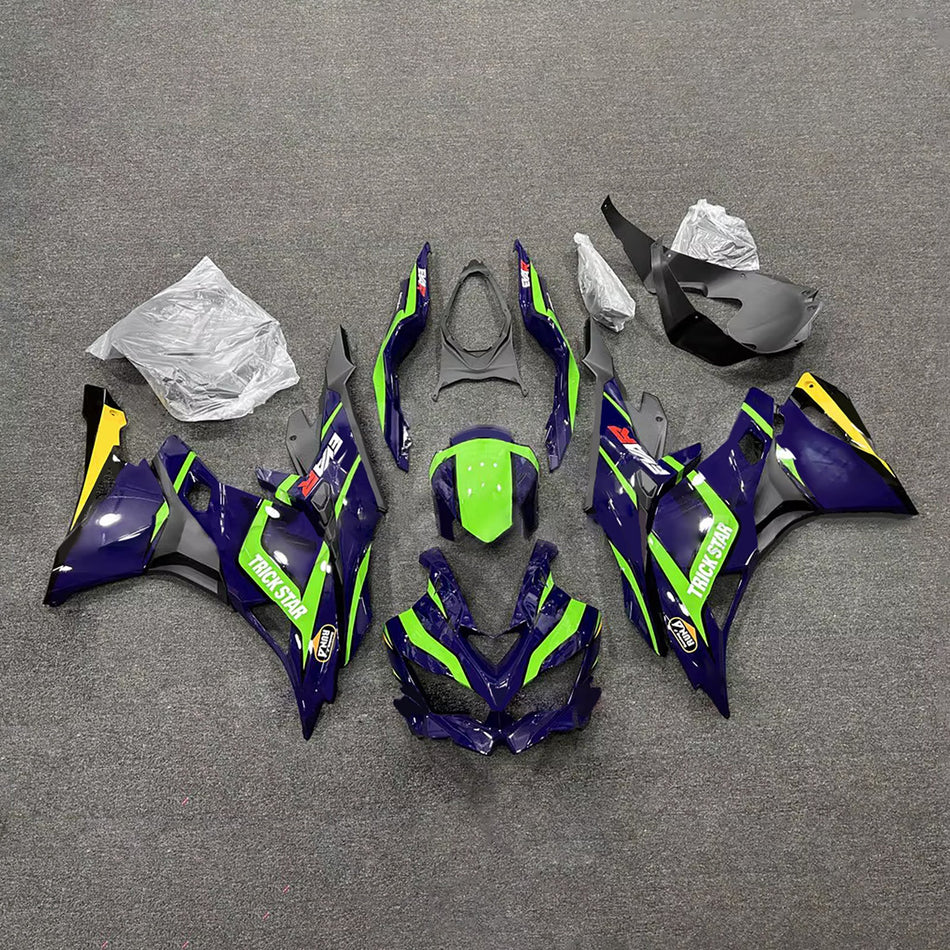 カワサキ Ninja ZX-25R ZX-4R ZX-4RR 2019-2025 に適合するインジェクションフェアリングキット