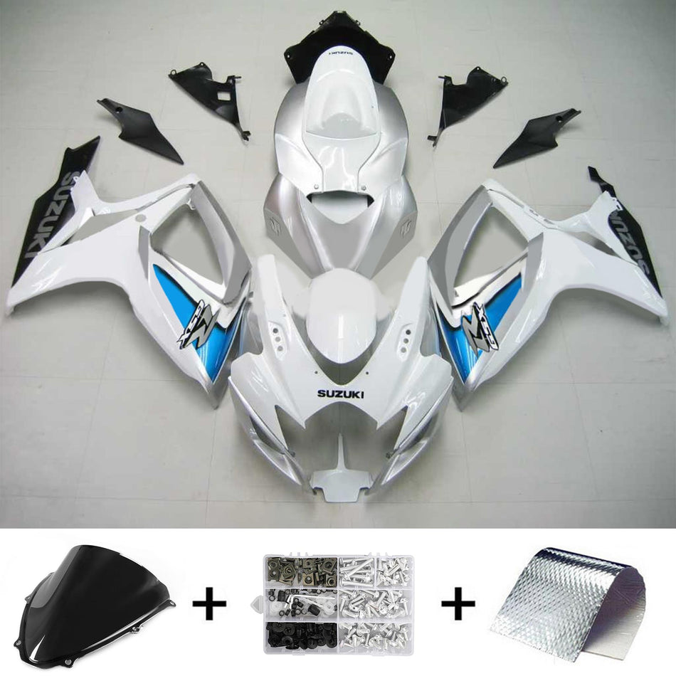 2006-2007 スズキ GSXR 600/750 K6 Amotopart インジェクションフェアリングキット ボディワーク プラスチック ABS #174