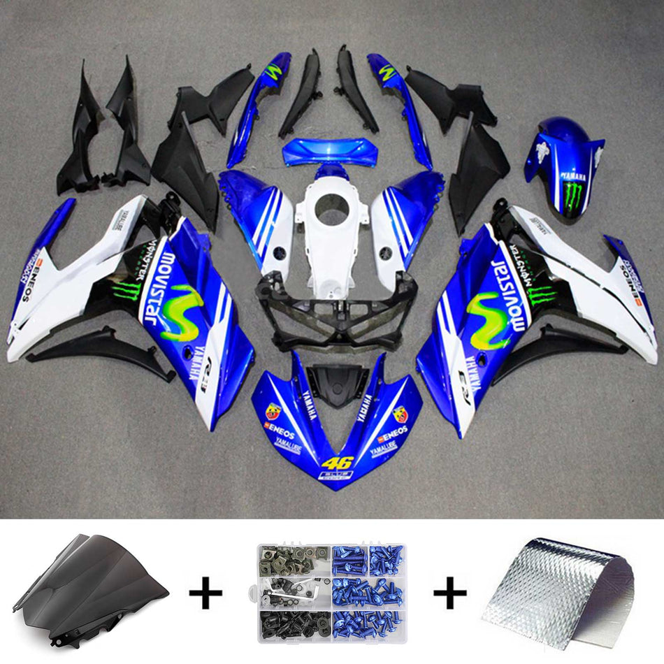 2014-2018 ヤマハ YZF-R3 2015-2017 R25 フェアリングキット ジェネリック