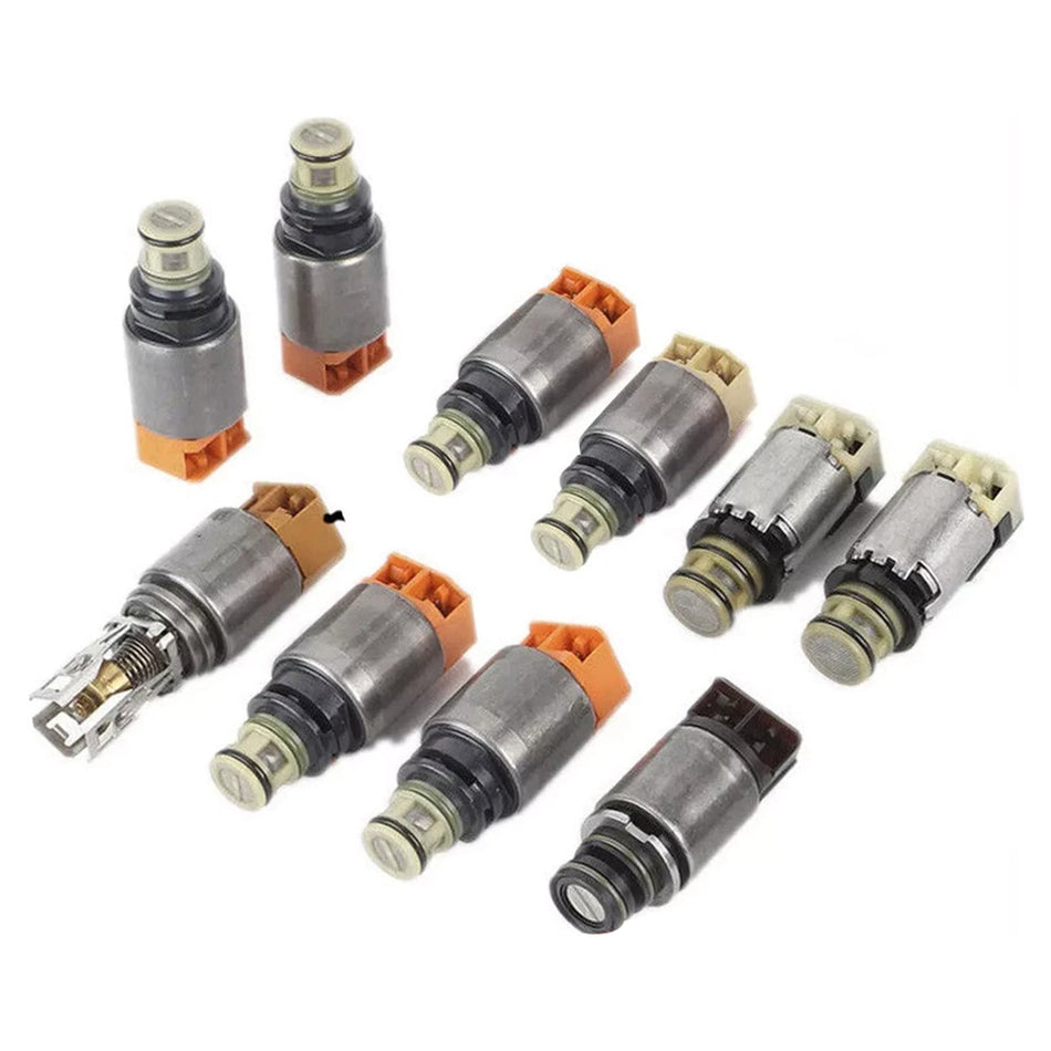 2013-2014 クライスラー カントリー 9速 FWD V6 3.6L 用 10個入り 9HP48 オートマチックトランスミッションギアボックスソレノイドキット 948TE