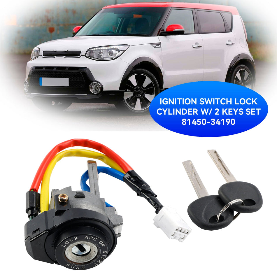 2014-2019 Kia Soul 点火ロックシリンダー キー付き 81450-34190