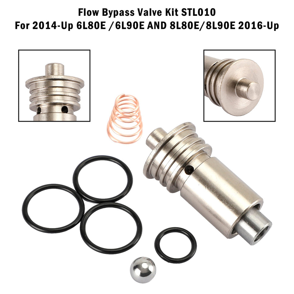 2014年以降 6L80/90E および 8L80/90E 2016年以降 フローバイパスバルブキット STL010