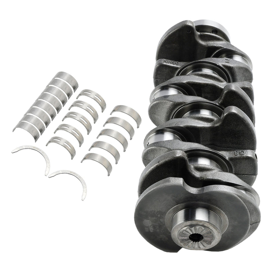 2015 VW Eos 2.0LA/T ファイナル エディション コンバーチブル エンジン クランクシャフト ベアリング付き 06H105021M