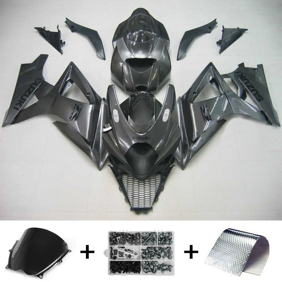 2007-2008 スズキ GSXR1000 K7 Amotopart インジェクションフェアリングキット ボディワーク プラスチック ABS #115