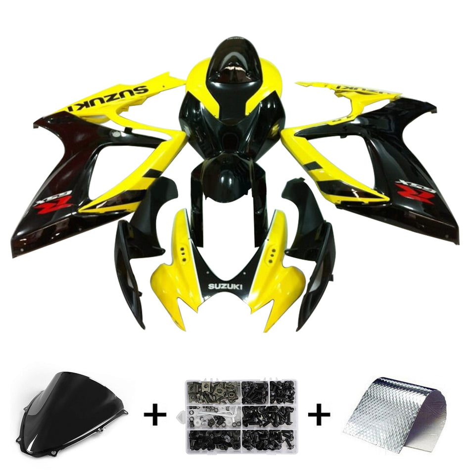 2006-2007 スズキ GSXR 600/750 K6 インジェクションフェアリングキット ボディワーク プラスチック ABS