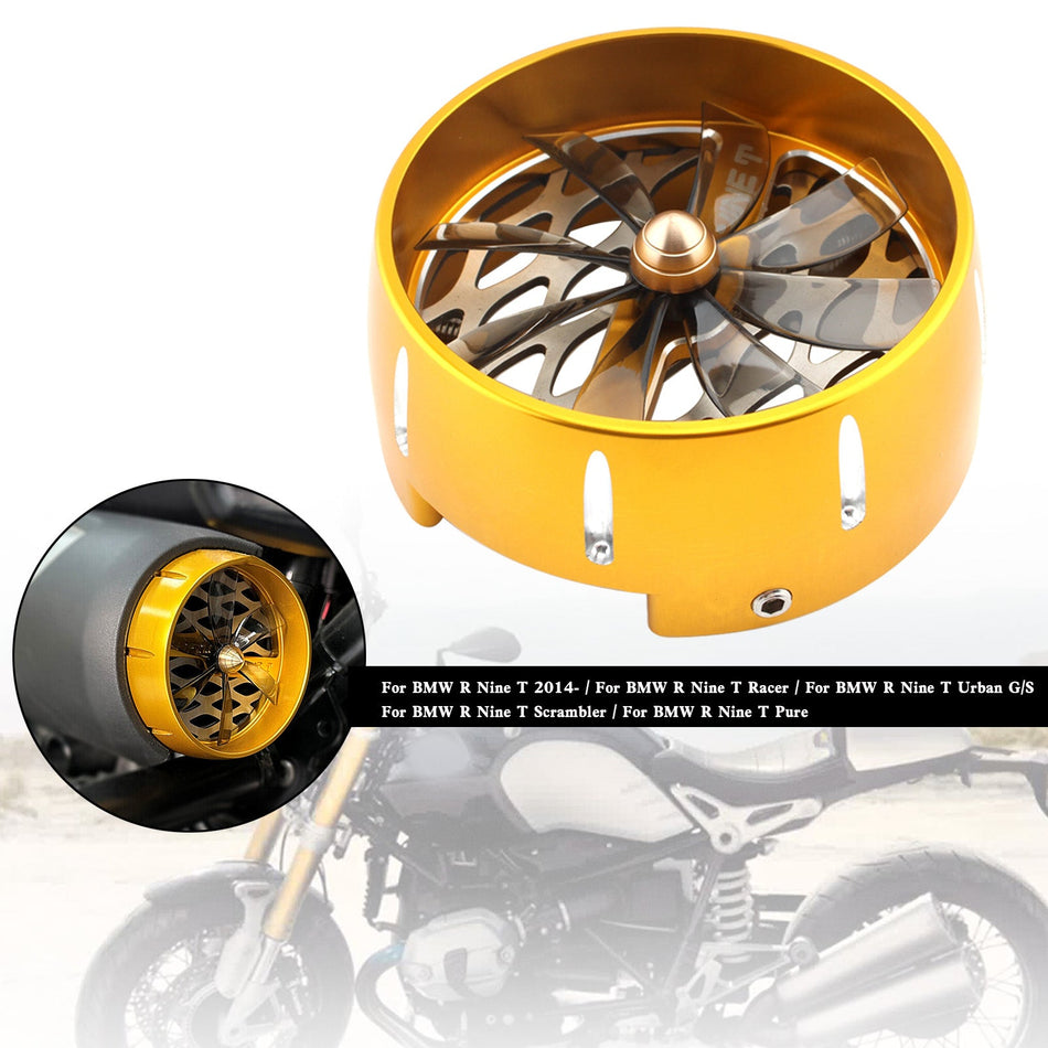 BMW R Nine TR Nine T R9T 吸気カバー エアインテークカバー フィルター ゴールド