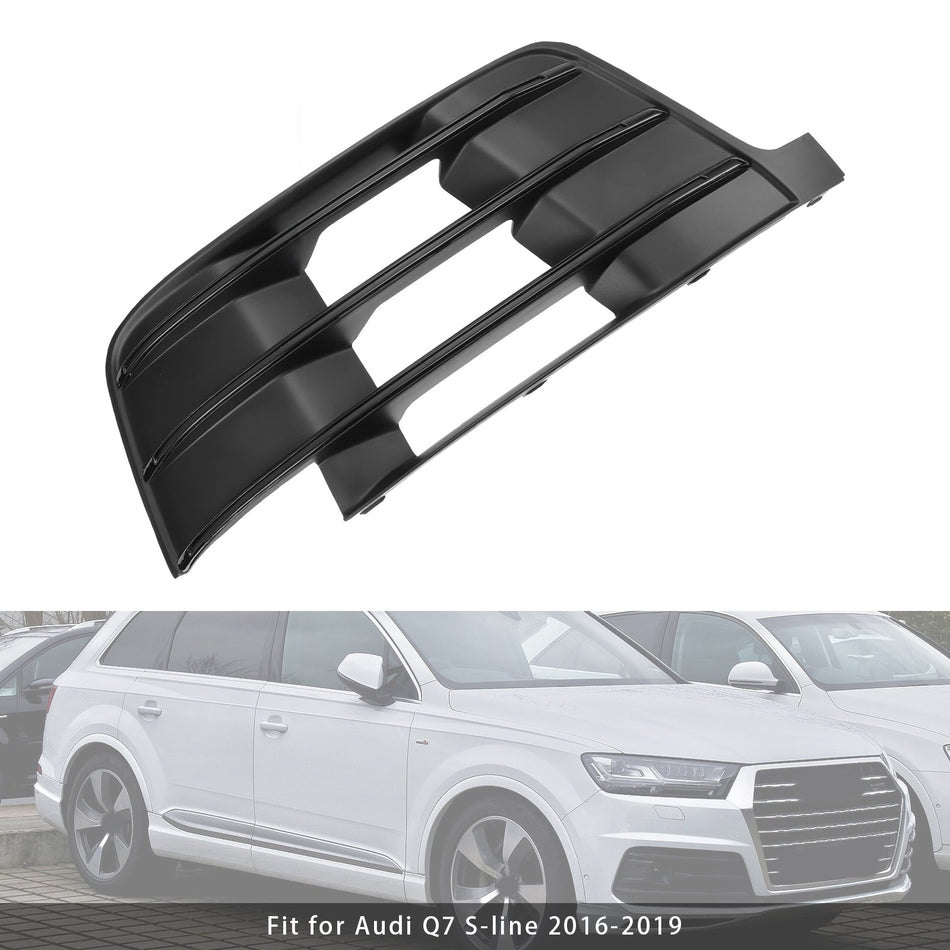 2016-2019 アウディ Q7 Sライン オリジナル フォグランプグリル 右側 4M0807682D