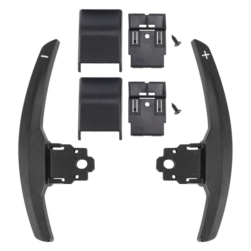 BMW Fシリーズ F30 F31 F32 F10 X3 X5用パドルシフターエクステンション アルミニウム ブラック