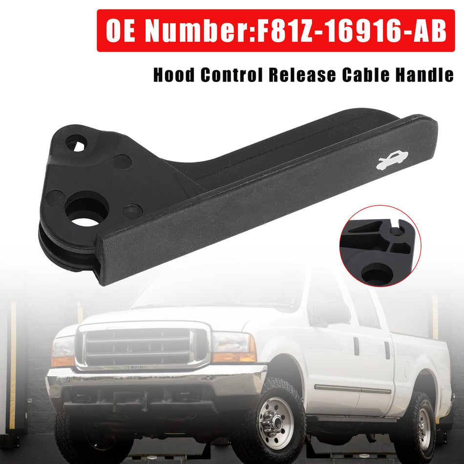 フォード F250 350 1999-2010 用 ボンネットコントロールリリースケーブルハンドル F81Z-16916-AB