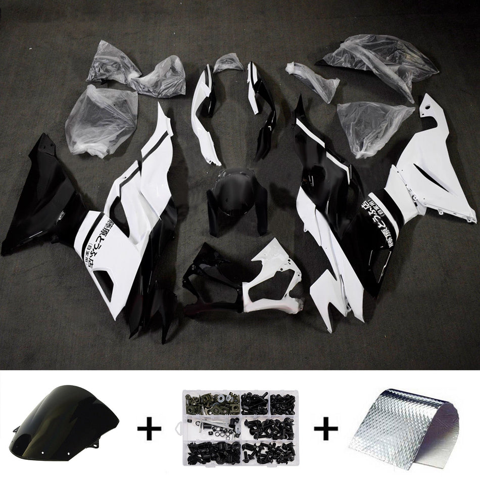 インジェクションフェアリングキット ボディワーク プラスチック ABS カワサキ ZX6R 2019-2023 に適合