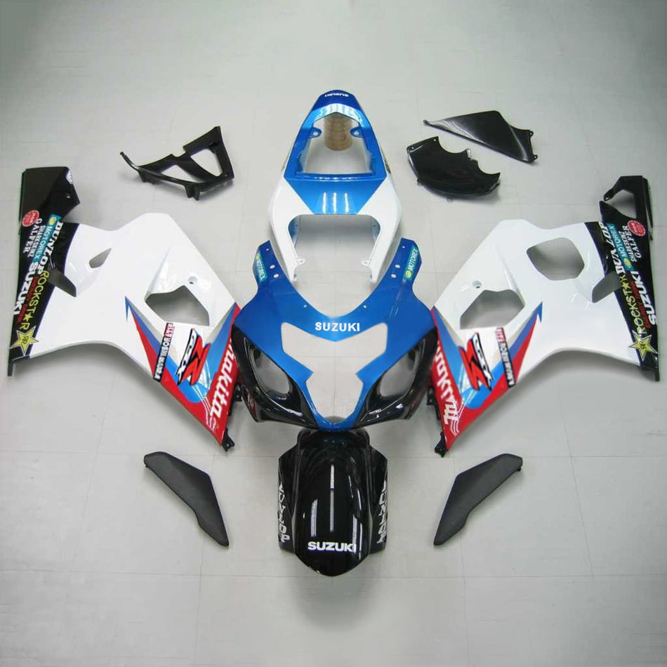 2004-2005 スズキ GSXR 600/750 K4 インジェクションフェアリングキット ボディワーク プラスチック ABS #104 Amotopart