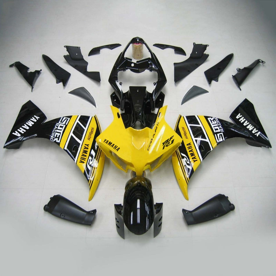 2009-2011 ヤマハ YZF 1000 R1 インジェクションフェアリングキット ボディワーク プラスチック ABS #128