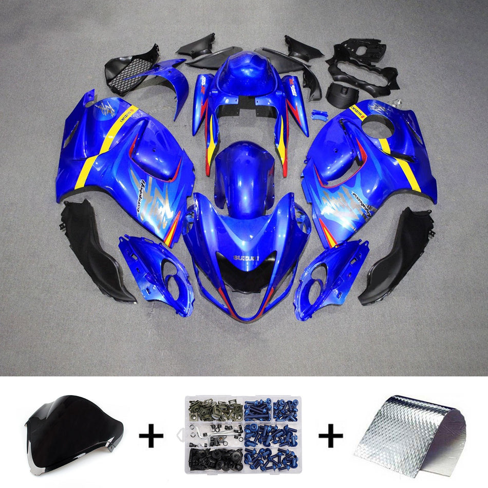 スズキ ハヤブサ GSX1300R 2008-2020 用 インジェクションフェアリングキット ボディワーク プラスチック ABS