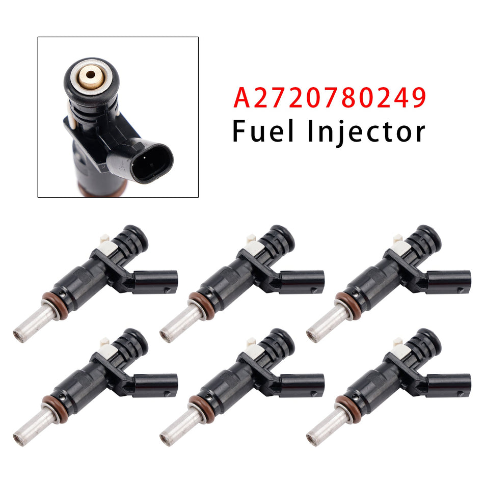 メルセデス・ベンツ E350 R350 S400 C280 C300 3.5L 用燃料インジェクター 6個セット A2720780249