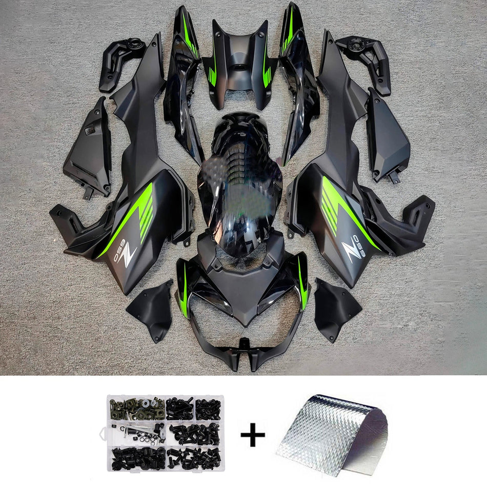 インジェクションフェアリングキット ボディワーク プラスチック ABS カワサキ Z650 2020-2023 に適合