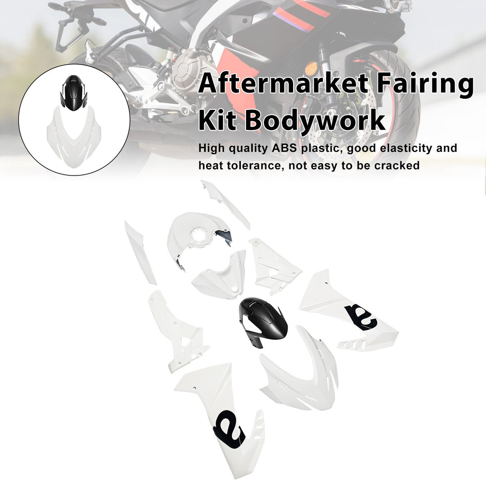 Aprilia RS457 2024-2025 03#用インジェクションABSプラスチックボディワークフェアリングキット