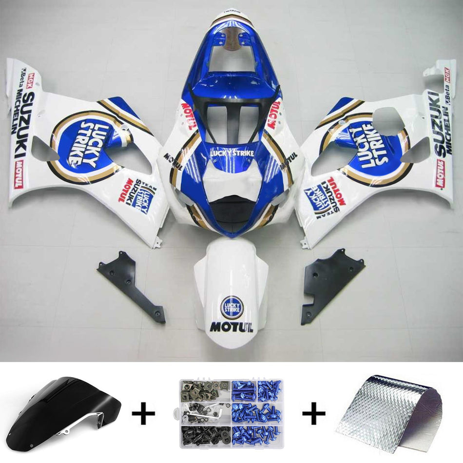 2003-2004 スズキ GSXR1000 K3 Amotopart インジェクションフェアリングキット ボディワーク プラスチック ABS #111