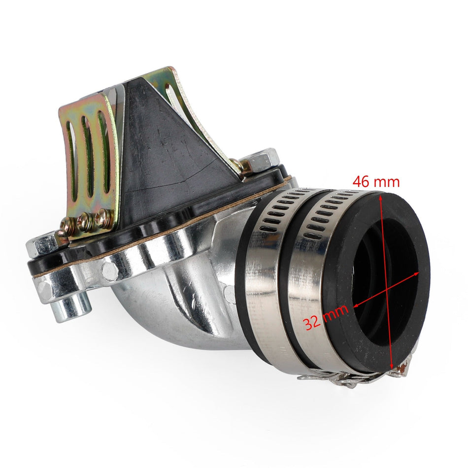 ヤマハ ジョグ 50cc 2ストローク スクーター ズマ モペッド インテークマニホールド リードバルブ