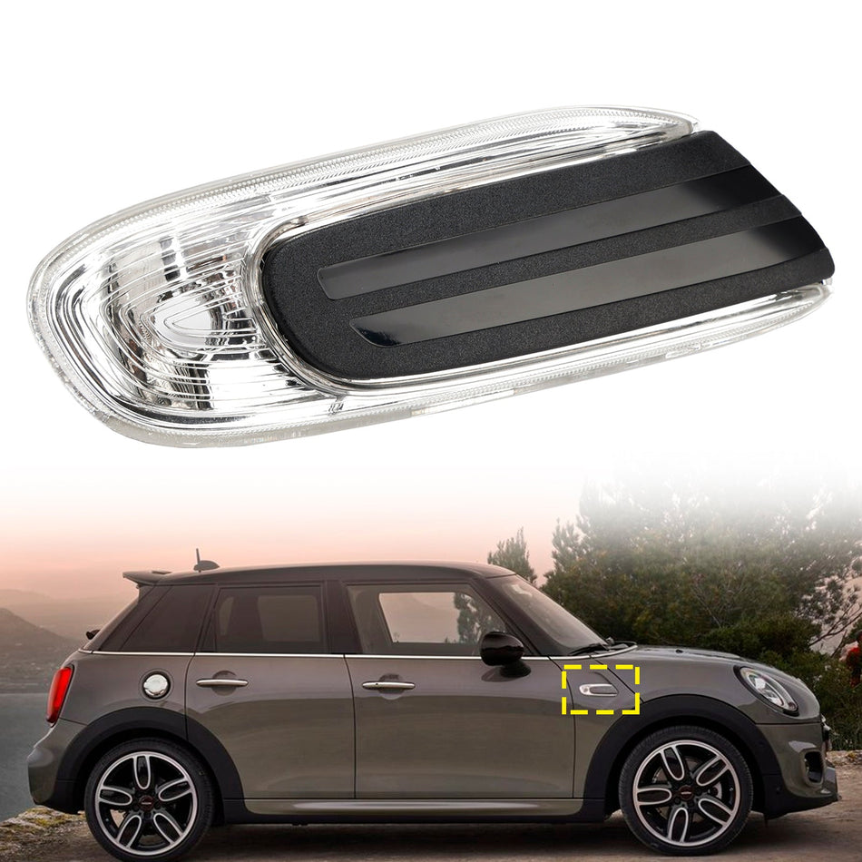 BMW Mini F55 F56 F57用 方向指示灯 追加 ホワイト 右