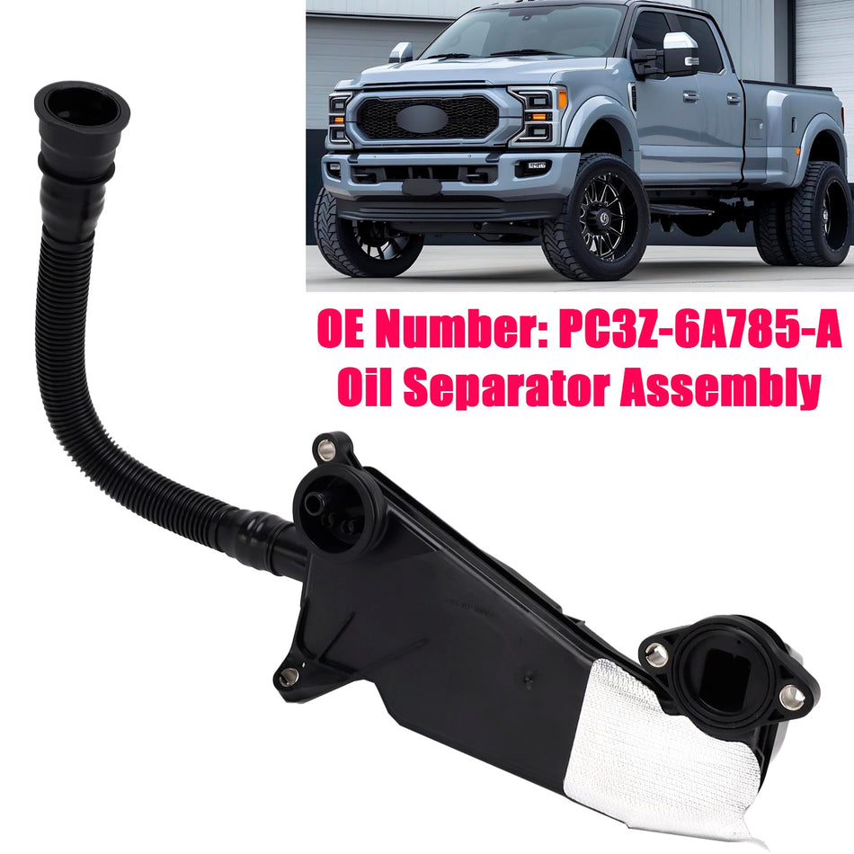 PC3Z-6A785-A オイルセパレーターアセンブリ フォード F-250 スーパーデューティ 6.7L ディーゼル 2023-2024用