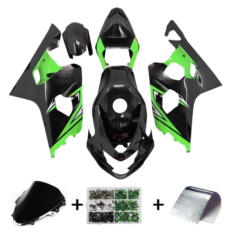 スズキ GSXR 600/750 2004-2005 K4 用 インジェクションフェアリングキット ボディワーク プラスチック ABS