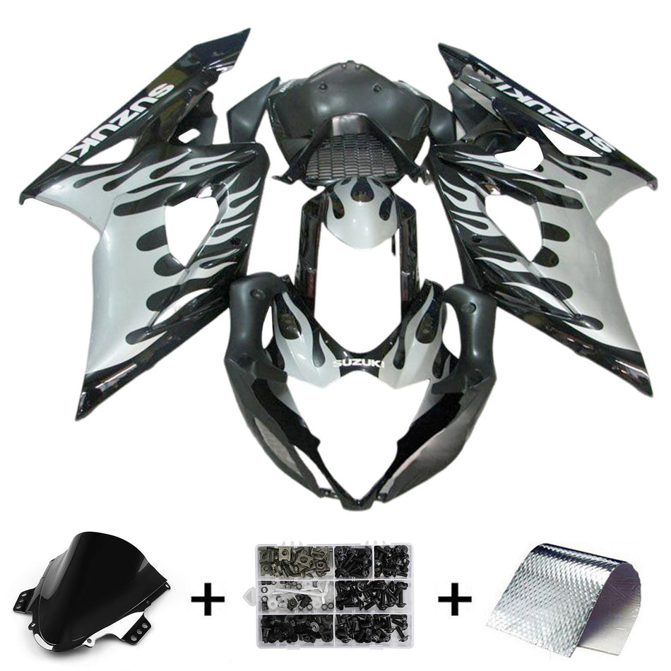 2005-2006 スズキ GSXR1000 K5 フェアリングキット ボディワーク プラスチック ABS