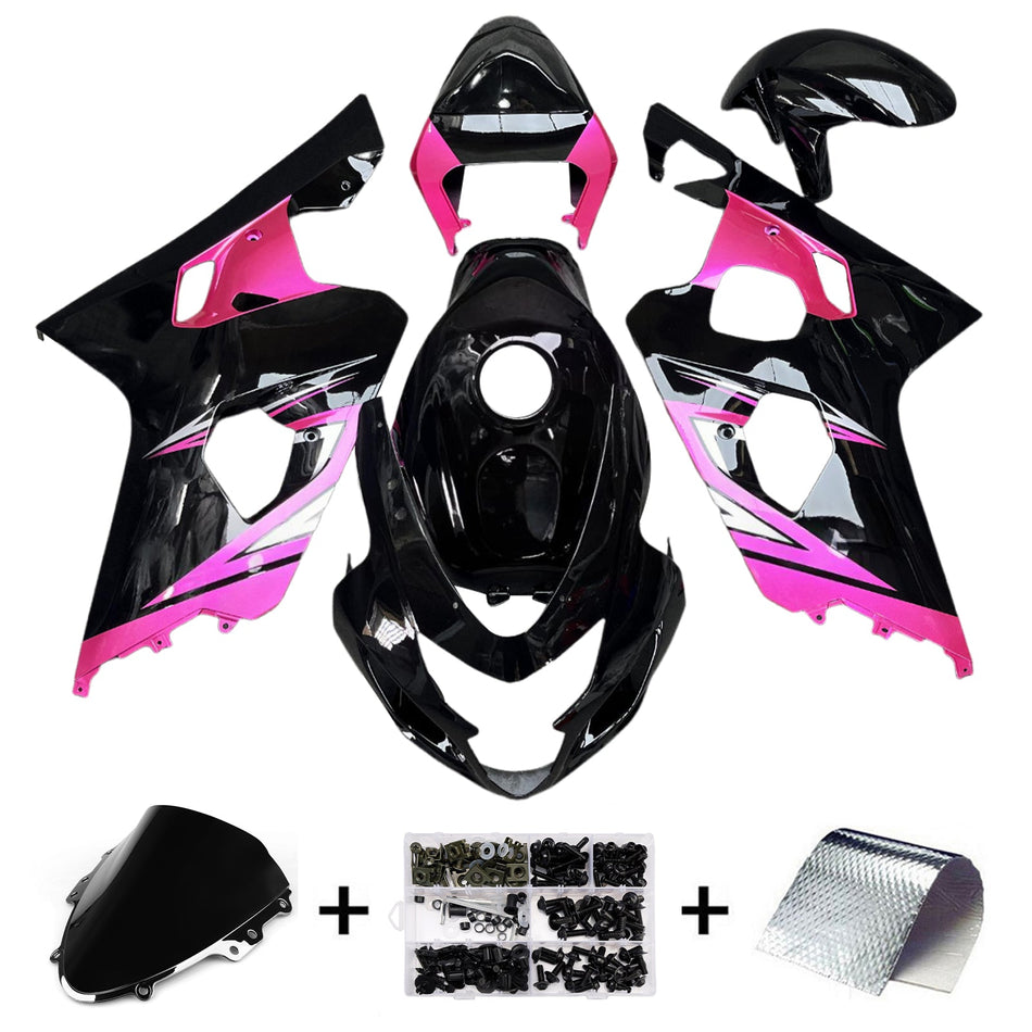 スズキ GSXR 600/750 2004-2005 K4 用 インジェクションフェアリングキット ボディワーク プラスチック ABS