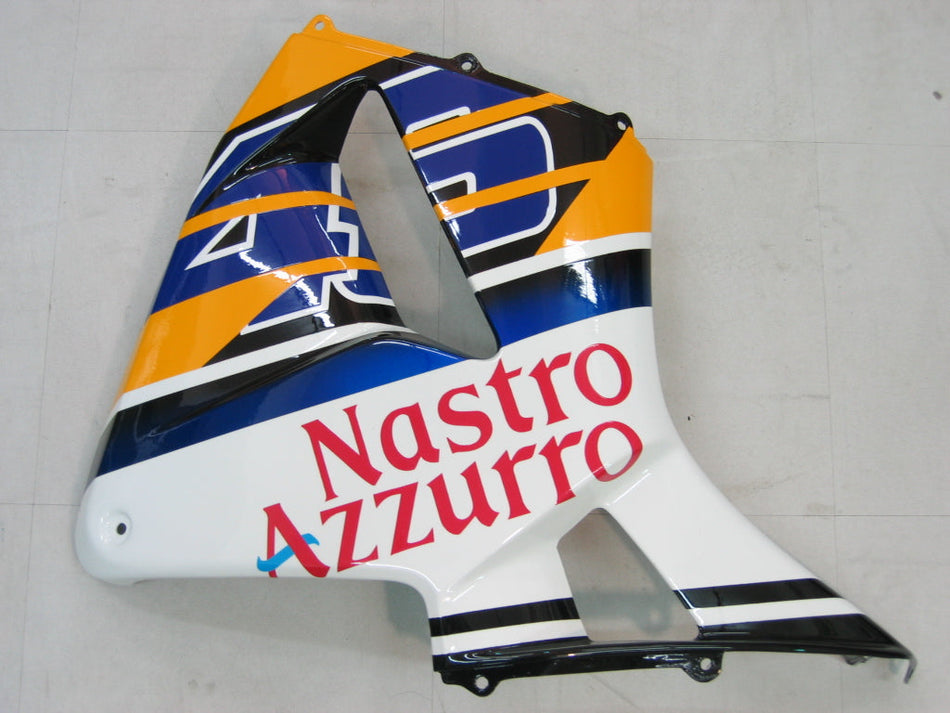 2003-2004 CBR600RR ボディワークフェアリング イエロー ABS 射出成形プラスチックセット ジェネリック