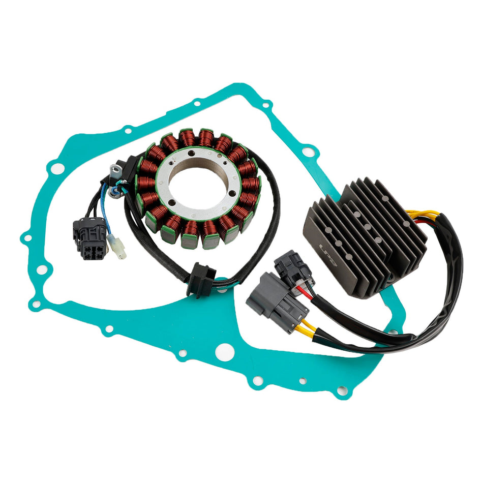 Kymco MAXXER MXU 400 450 465 i IRS 用オルタネーター ステーター &amp; レギュレーター ガスケット付き
