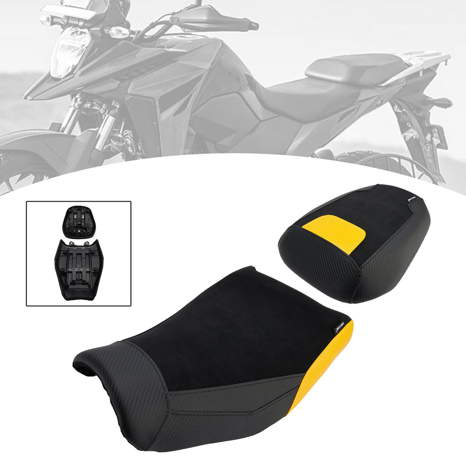 2024-2025 スズキ V-Strom250Sx 用 フロント下部リアシート（運転席・助手席）イエロー