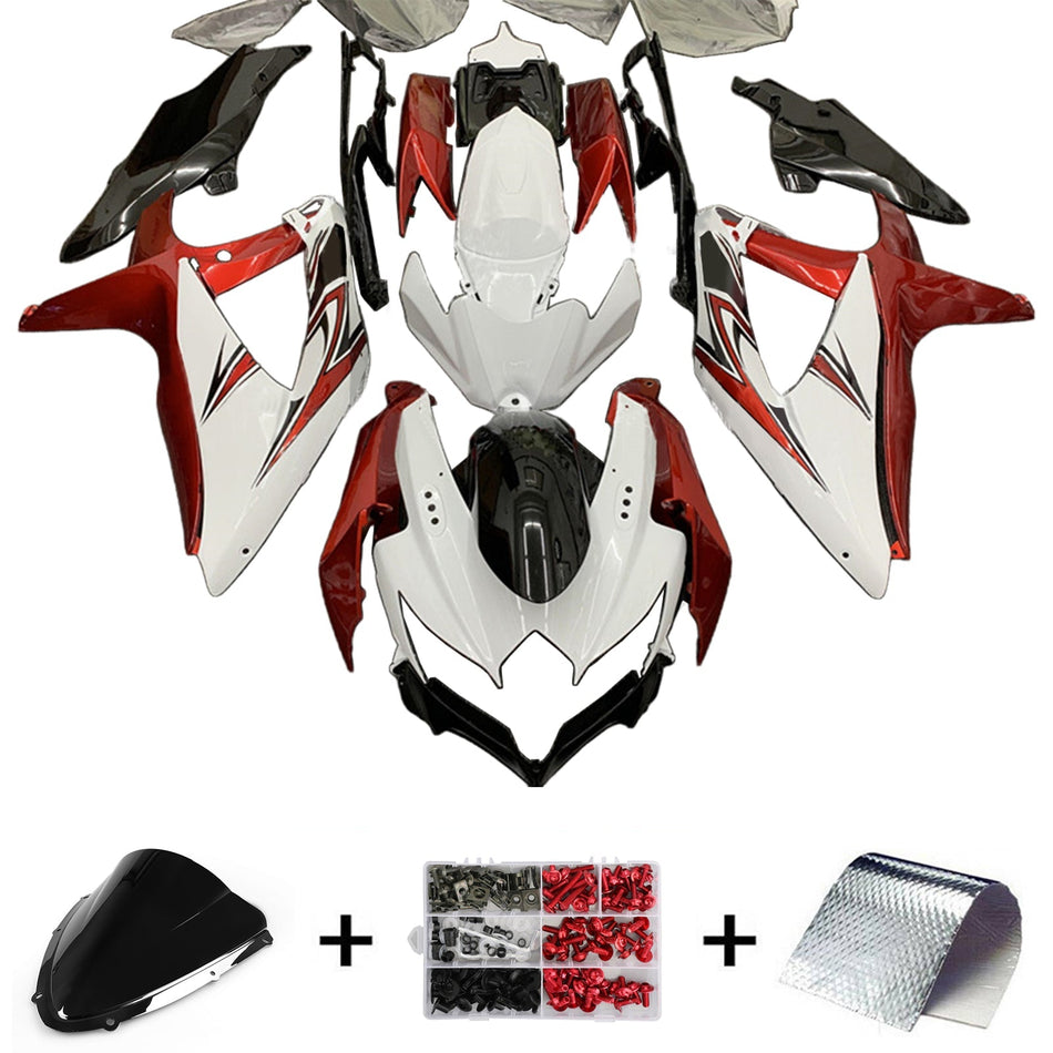 2008-2010 スズキ GSXR 600/750 K8 フェアリングキット ボディワーク プラスチック ABS