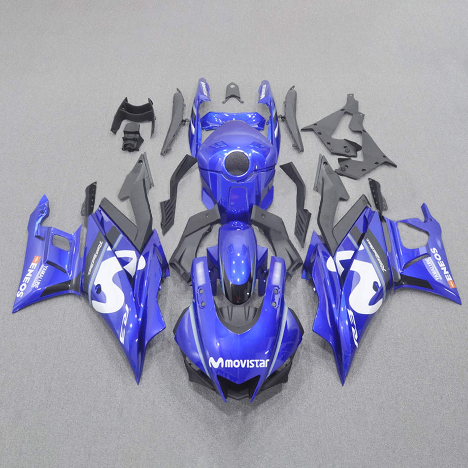 2019-2021 ヤマハ YZF-R3 R25 Amotopart インジェクションフェアリングキット ボディワーク プラスチック ABS #109