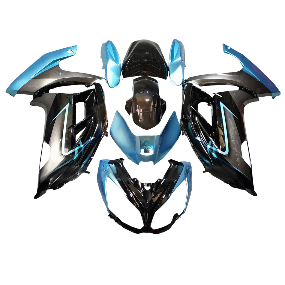 インジェクションフェアリングキット ボディワーク プラスチック ABS カワサキ ER-6F Ninja650 2012-2016 に適合