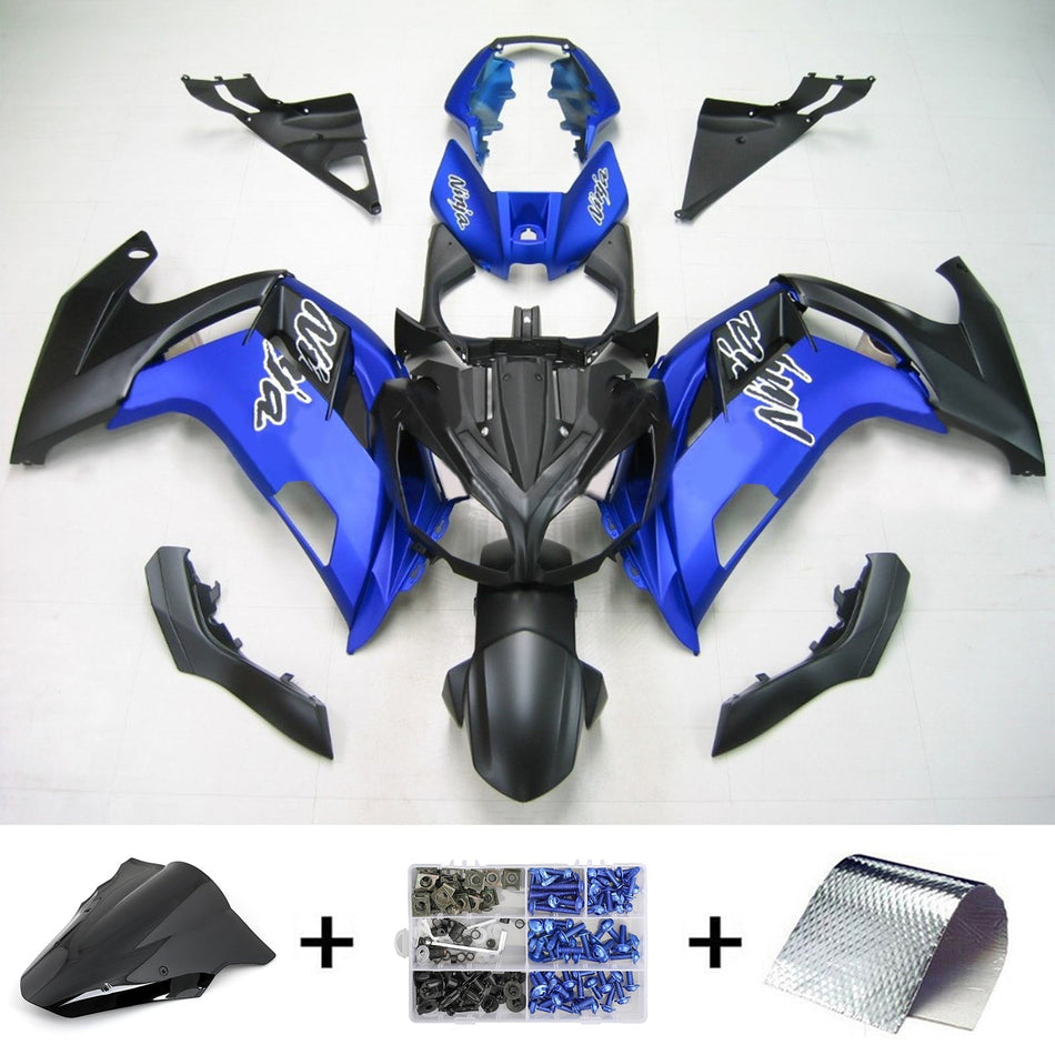 2012-2016 Kawasaki ER6F Ninja650 Amotopart インジェクションフェアリングキット ボディワーク プラスチック ABS #102